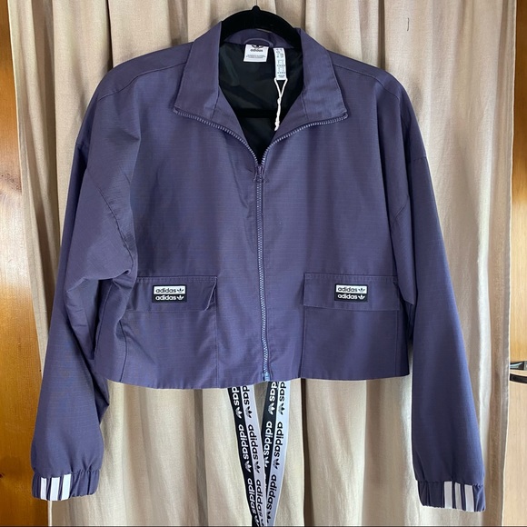 Adidas RYV Patch Pocket Crop Jacket - Picture 7 of 14